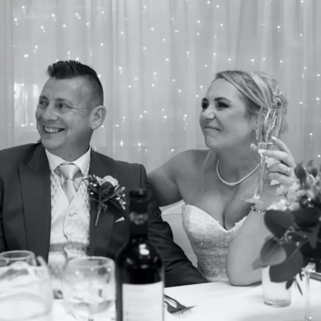 WeddingCoupleBW